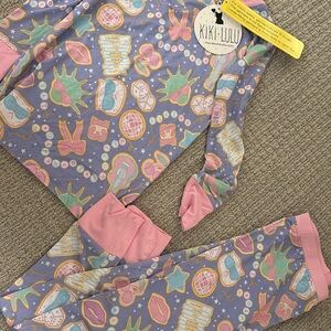 Kiki + Lulu x Taylor Swift bamboo pajamas NWT size 7/8